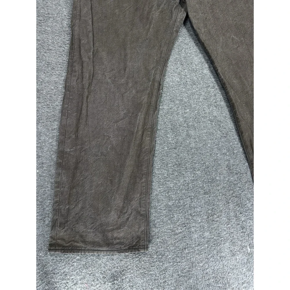Levis‎ 501xx Jeans Mens 44x32 (fits 42x30) Dark Brown White Oak Cone Denim
